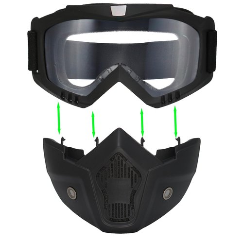 2 Pieces Paintball Mask Anti Fog,Airsoft Helmet and Mask Full Face,Tactical Mask for Men,Airsoft Goggles Ballistic Goggles Tactical Goggles,for Skiing Paintball Shooting Cycling Fishing