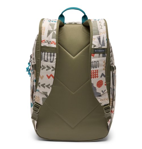 Columbia Unisex Buxton 26L Printed Backpack, Dark Stone Outerbounds, One Size