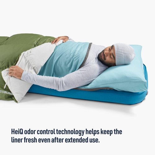 Sea to Summit Sleep System: Camp Plus SI Mat and Comfort Blend Sleeping Bag Liner