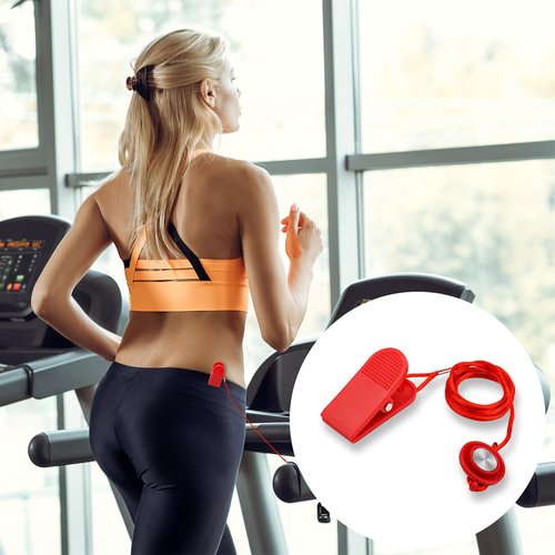 2pcs Universal Treadmill Magnet Safety Key, Magnetic Safety Switch Round Treadmill Safety Key Replacement for Most Treadmills Running Machines