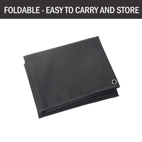 ifory Patch Board with Stainless Steel Loop, Large (43.3 x 27.5 inches) Military Patches Display Board with Frame, Tactical Patch Wall, Black, No Patches Included