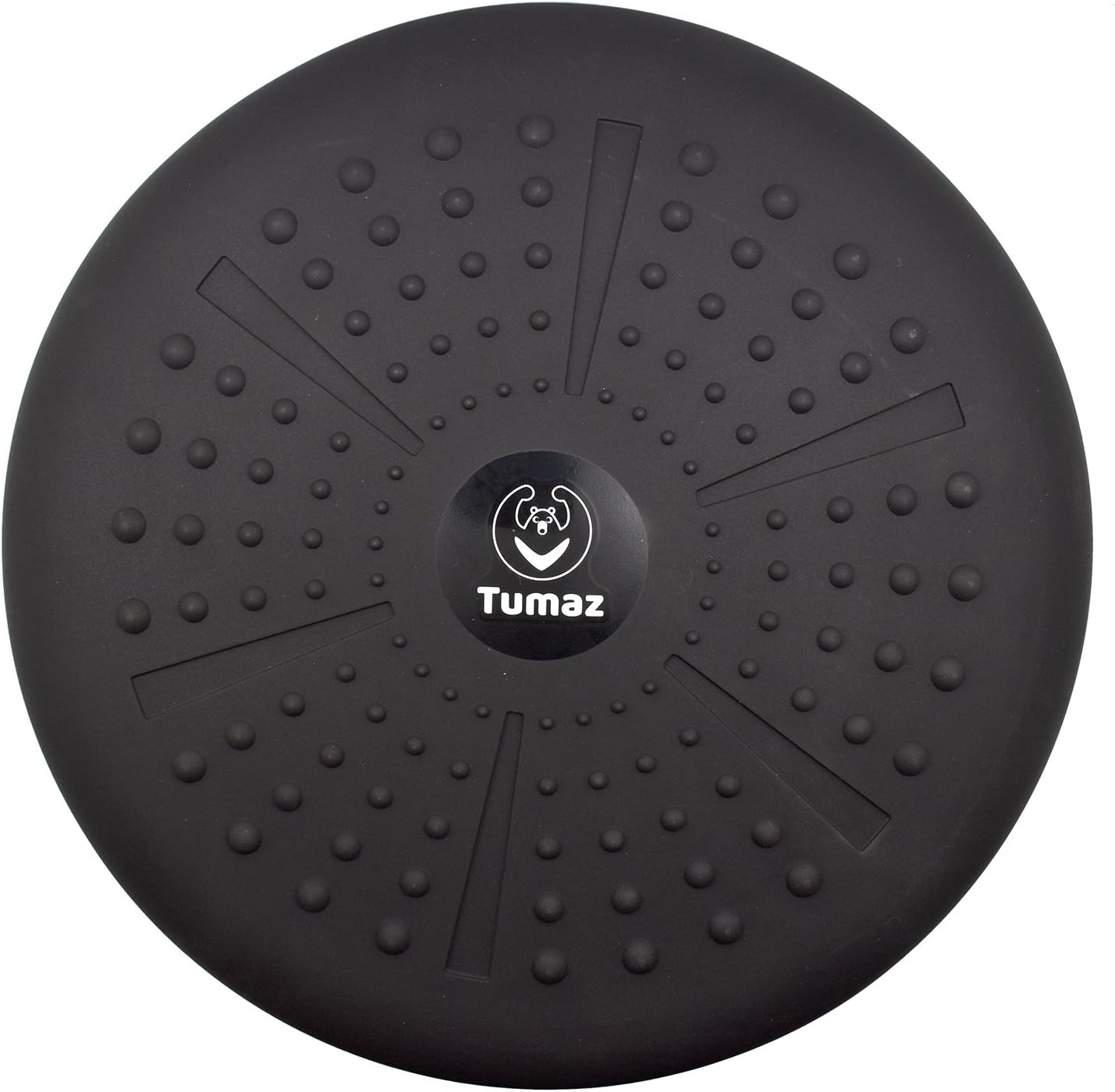 Tumaz Wobble Cushion - Wiggle Seat to Improve Sitting Posture & Stay Focused for Sensory Kids, Balance Disc to Core Strength & Flexible Seating [Extra Thick Balance Board, Pump Included Wobble Board]