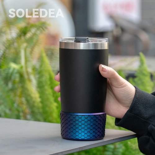 Soledea Silicone Boot for Stanley 20-40 oz & Hydro Flask Water Bottle 12-24 oz, Anti Slip Bottom Cover Sleeve for Tumblers Bottom of 2.83-2.95in