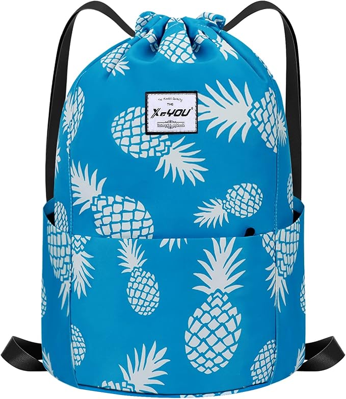 XEYOU Drawstring Sports Backpack Lightweight Gym Yoga Sackpack Shoulder Rucksack Casual Outdoor Daypack for Women and Men