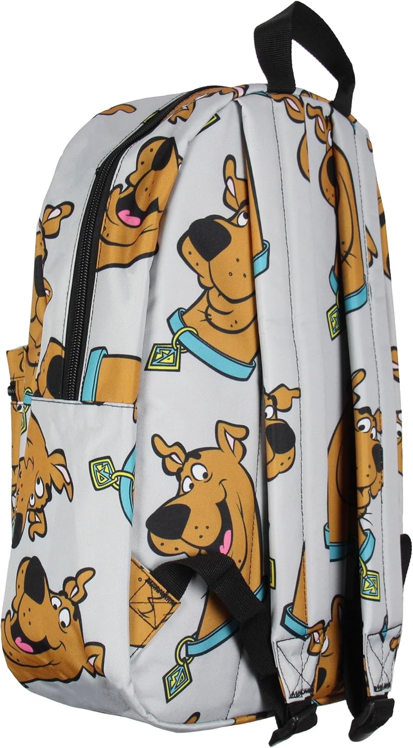 Scooby Doo Floating Head Big Face Sublimated Print Backpack Bag