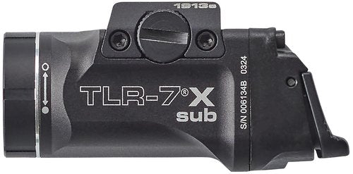 Streamlight 69407 TLR-7 X sub 500-Lumen 5000-Candela Weapon Light Designed Exclusively and Solely for 1913 Short, Includes Mounting Kit, Key, and Multi-Tool, Black