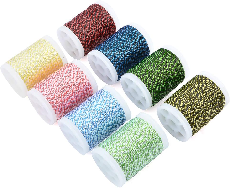 ZSHJGJR Archery Bowstring Serving Thread Material Bowstring Serving Material Bowstring Protector Durable Nylon for Bowstring Archery Supplies