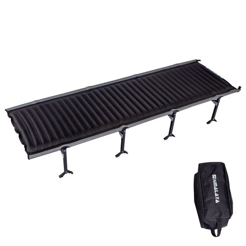 喜马拉雅 Portable Outdoor Camping Bed，Low Camping Cot with Support, Heavy Duty Tent Sleeping Air Bed, Oxford Camp Cots with Pilllow Mattress Bag (High Bed)