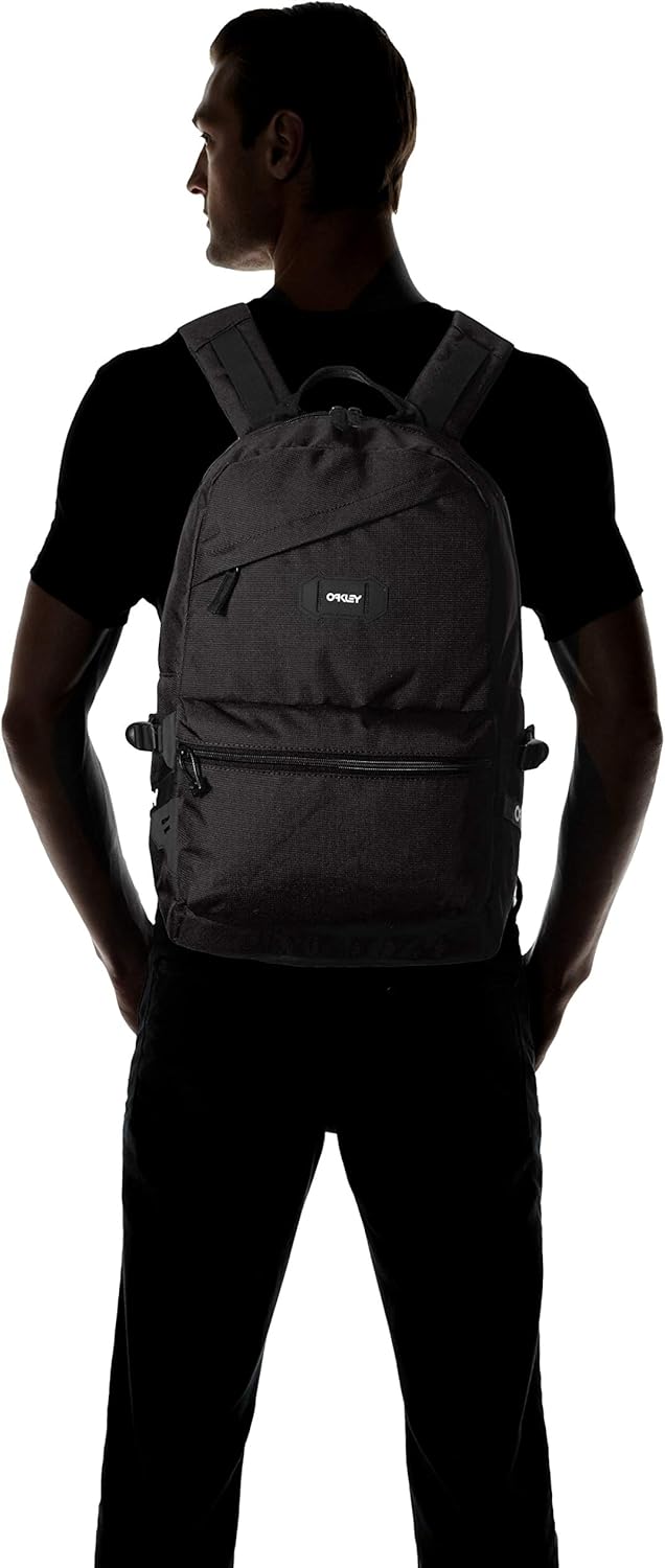 Oakley Street Backpack with Media Pockets - Padded Laptop Pocket - Tablet Sleeve - Laptop Backpack for Men - Adjustable Sternum Strap