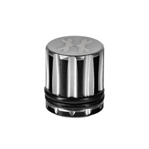 HK Army Elite Thread Protector Fill Nipple Cover for Air Tanks (Nova, Silver)