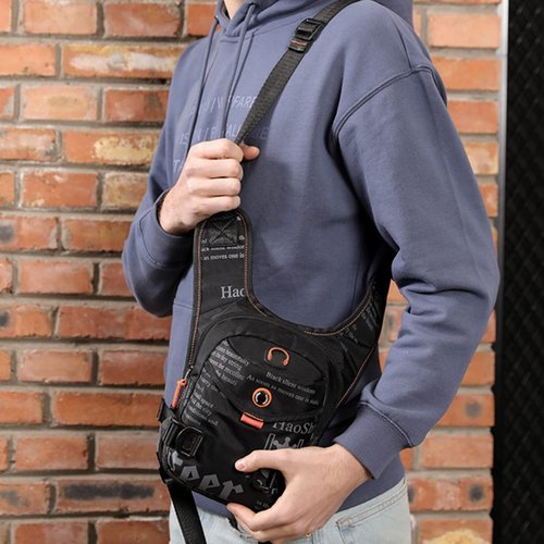 Drop Leg Bag, Motorcycle Leg Bag Portable Waterproof Nylon Waist Pack Outdoor Cycling Cross Chest Bag