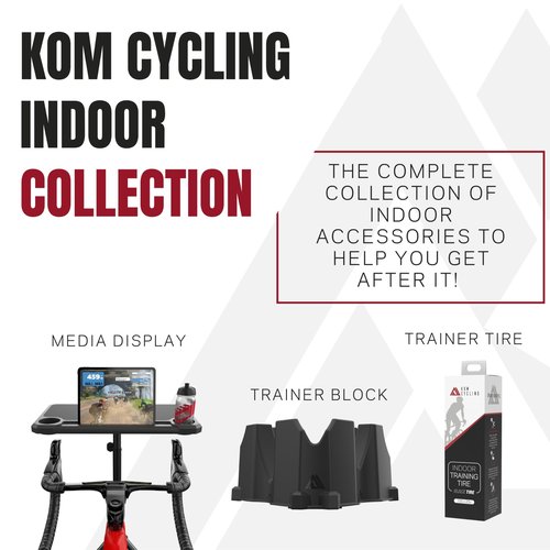 KOM Cycling Indoor Phone Mount Adapter for MagSafe Devices - Attach Your MagSafe iPhone to Any Bike Mount Compatible with Garmin or Wahoo (MagSafe)