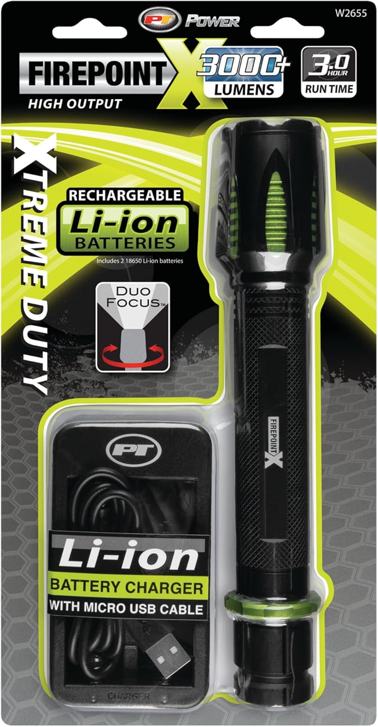 Performance Tool W2655 FirePoint X Li-Ion Flashlight