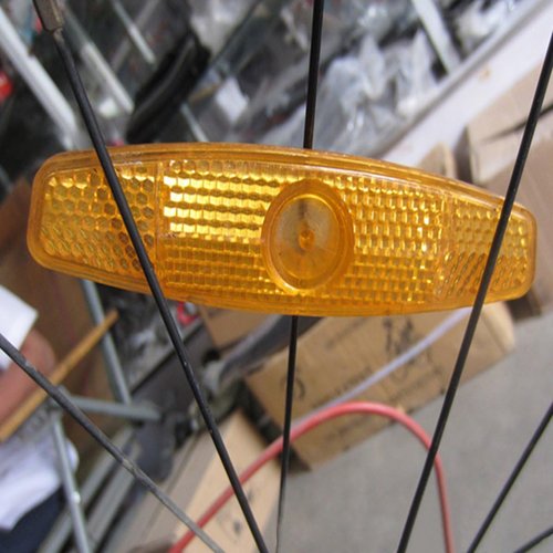 Cyberone 3 PCS Bicycle Wheel Spoke Reflectors for Mountain Bike Road Bike Decoration Safe Warning