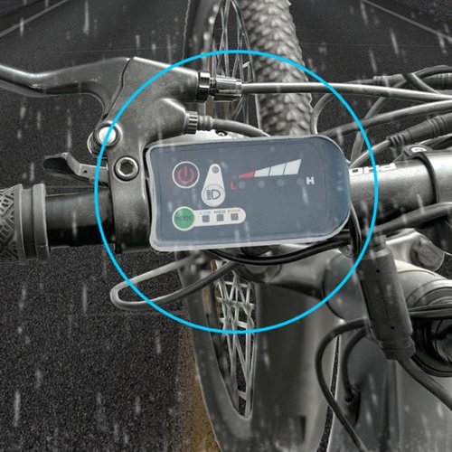Keenso Electric Monitor Cover, Silicone Protective Cover for 790 810 880 Display Screen, Waterproof, Dustproof, Clear View, Universal Fit, Lightweight