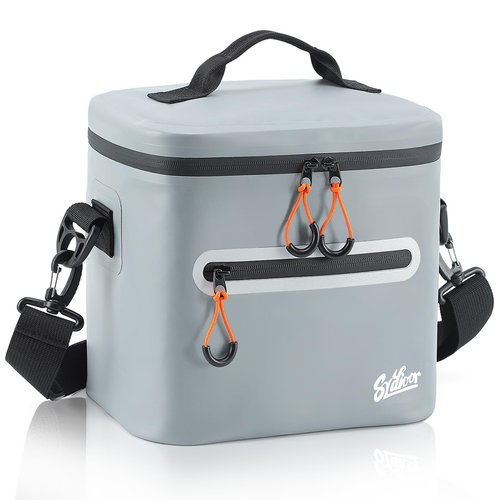 Soft-Sided Cooler Bag, 7/16/30 Can Portable Ice Chest Box, Waterproof, Leak-Proof, Insulated Cooler for Lunch, Beach, Drink, Beverage, Travel, Camping, Picnic