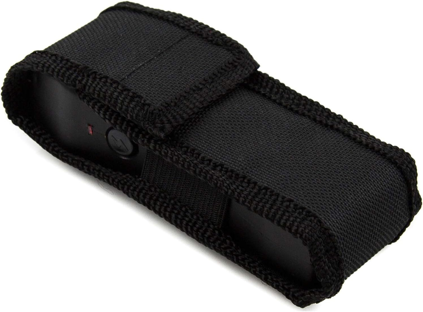 Police Stun Gun for Self Defense 618 – High Voltage Mini Rechargeable with LED Flashlight, Compact & Heavy Duty – Personal Security for Women Men - Black