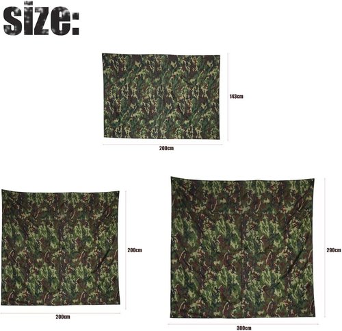 Camping Tent Tarp Multifunctional Footprint Ground Sheet Mat for Ourdoor Picnic Blanket(2 X 1.5M)
