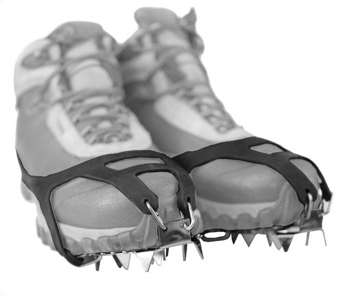 Harrier Hardware Crampons with Metal Spikes, Men's Sizes 10-13, 1/4-inch Spikes
