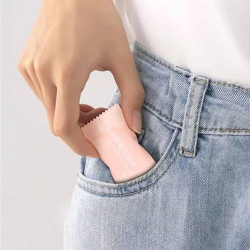 Ipetboom Ipetboom Compressed Towels: 100PCS Disposable Face Towels, Cotton Portable Coin Shape Tissue for Facial Cleaning, Travel, Camping, Outdoor Activities, Hiking, Sport, Beauty Salon, Home Use