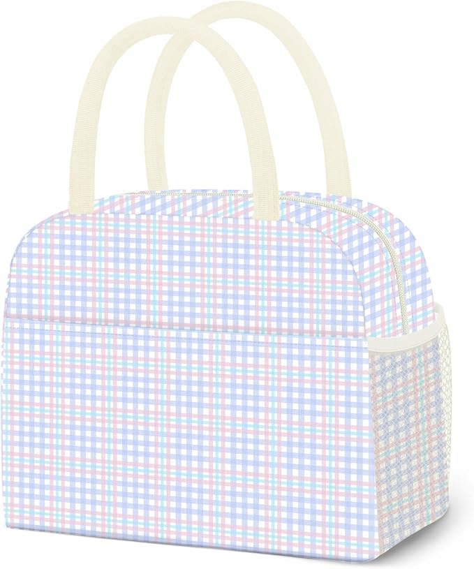 Lunch Bag Women, Lunch Box for Women Men Reusable Insulated Lunch Tote Bag, Handbags Case High Capacity for Travel Work Picnic