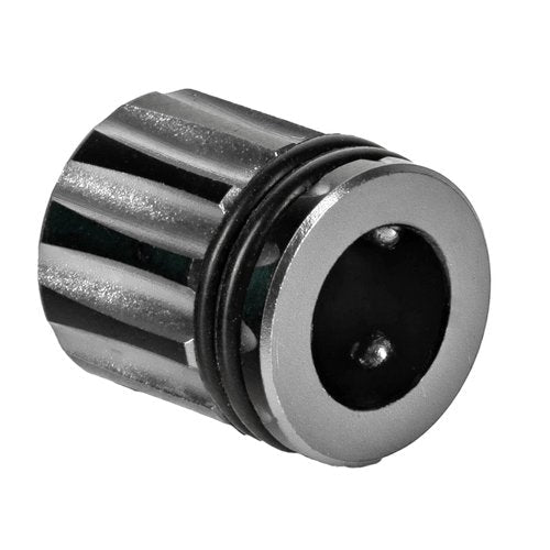 HK Army Elite Thread Protector Fill Nipple Cover for Air Tanks (Nova, Silver)