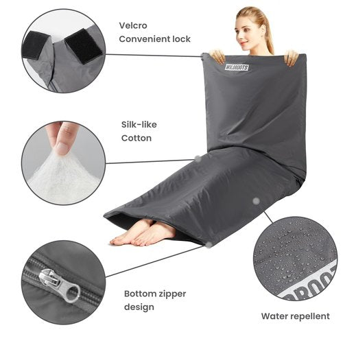 WILDROOTS Outdoor Camping Sleeping Bags, 3 Seasons Basic Sleeping Bag Backpacking Lightweight for Hiking, Hunting, Travel with Compression Bags