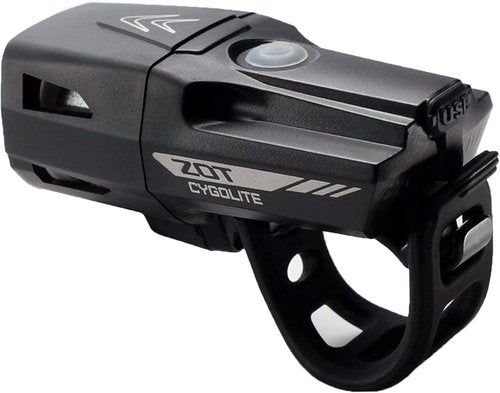 CYGOLITE Zot 250 Lumen Headlight & Dice TL 50 Lumen Tail Light USB Rechargeable Bicycle Light Combo Set, Black, red,Compact
