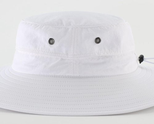 Home Prefer UPF50+ Mens Sun Hat Wide Brim Fishing Hat for Men Womens Sun Protection Bucket Hat for Beach Gardening Golf White