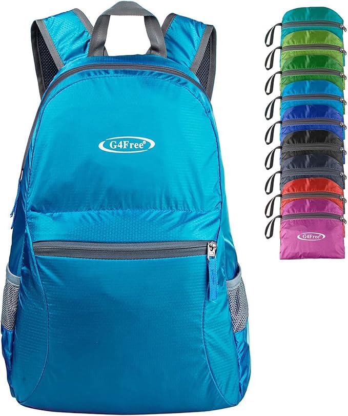 G4Free 20L Lightweight Packable Backpack Travel Hiking Daypack Foldable