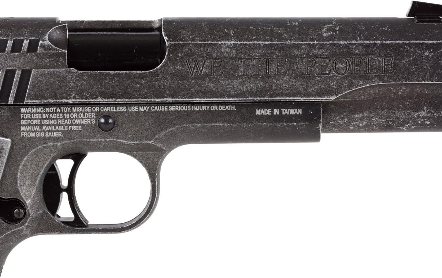 Sig Sauer 1911 We The People Semi-Automatic CO2 4.5mm Steel BB Air Pistol | Functional Takedown Lever for Field Stripping