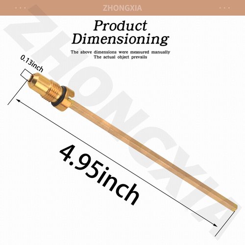 ZHONGXIA 200-6381 2006381 Check Valve and Air Stem Assembly Compatible with Co-Leman for Fuel Lantern 13G499 413H499 3000000788 3000000791 286-700 Gas Lantern, Camping Light, Stove