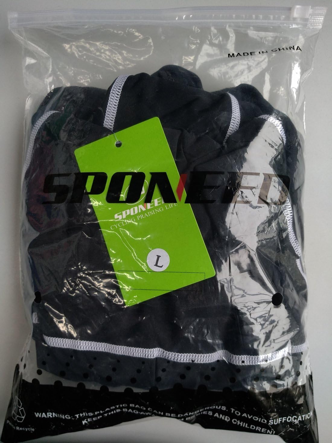 sponeed Cycling Bib Shorts Men Biker Bibs for Men Padded Breathable Racing Shorts UPF 50+
