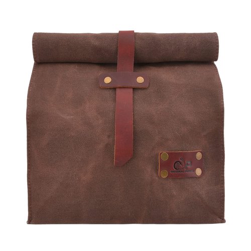 Canvas Camping Storage Multi-Purpose Bag Water Resistant for Travel Camping Hiking Camping Storage (Coffee (NO WAIST BELT))