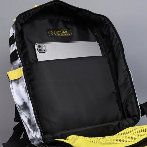 WOLFpak 35L Backpack (Timber Wolf Yellow Jacket) Medium Gym and Travel Backpack, Military Grade, Multipurpose Utility Bag for Men and Women, Heavy-Duty & Durable
