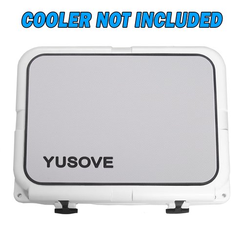YUSOVE Cooler Pad Tundra Seadek Cooler Accessory,EVA Mat Fits Cooler 35 Tundra,3M Adhesive Backing (Gray)