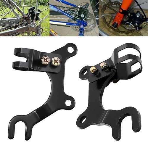ZUDKSUY 2 Pcs Brake Bracket Adapter Disc Brake Bracket Converter Bike Components & Parts for Bikes Mountain Bikes and Road Bikes Modification Brake Bracket Frame Adapter Mounting Holder, 22mm