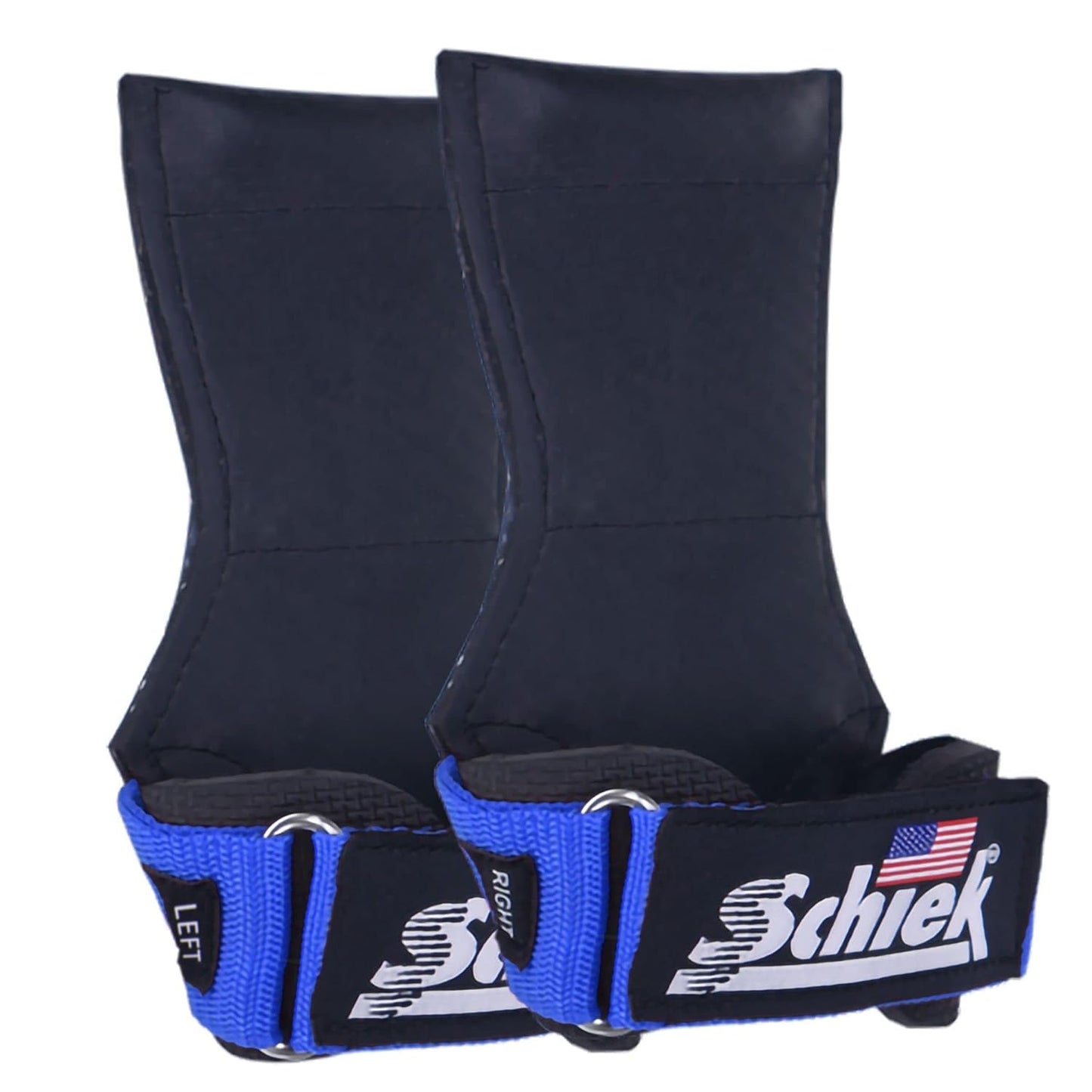 Schiek Sports 1900 Ultimate Hand Grip - 9 mm Thick Neoprene Grips for Weight Lifting - Ultra Durable Non Slip Secure Grip