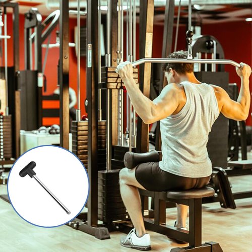 Reicyfang Fitness Universal Weight Stack Pin, Gym Pin Heavy Duty Replacement, Pin Tensile 3/8 Inch Diameter 5-1/2" Locking Space Weight Machine Pin for Home Gym Exercise Machine Parts & Accessories