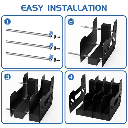 Gun Rack for Pistol, 4X Soft Foam Pistol Rack for Gun Safe, Cabinet, Storage, Durable Handgun Stand Organizer Accessories with Moisture&Scratch Resistance&Anti-Slip, Handgun Rack Stand Display Holder