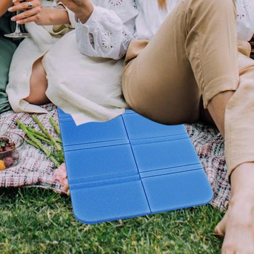 GANAZONO 8pcs Foldable Foam Cushion Folding Mat Camp Seat Cushion Camping Cushion Picnic Mat Camping Mat Waterproof Cushion Xpe Cushion Picnic Blanket Cushion for Picnic