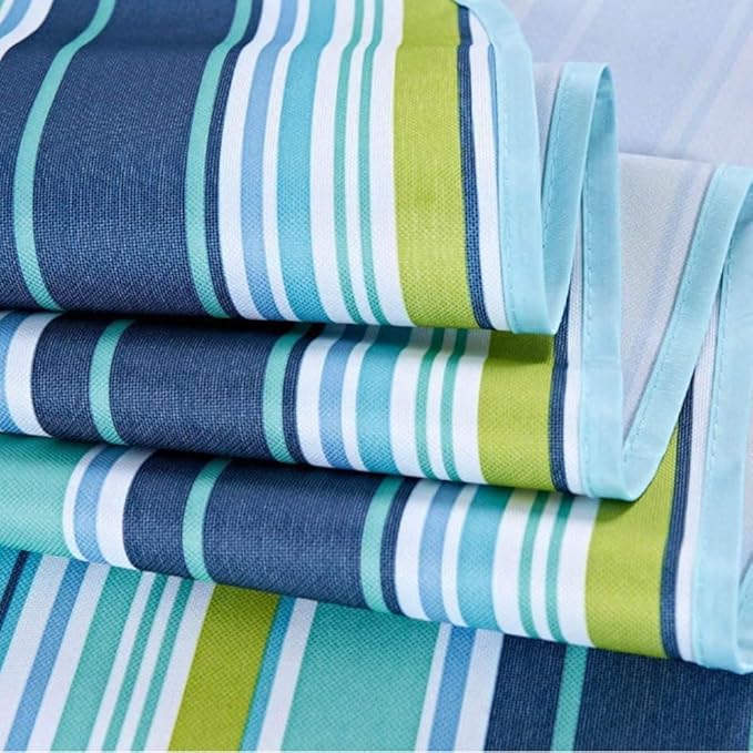 K Y KANGYUN Large Beach Blanket Picnic Blankets Sandproof WaterproofMat for Beach, Travel, Camping, Hiking, Park Grass,Home Foldable80x60in (Blue)