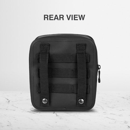 SealBags Large Waterproof Submersible Tactical MOLLE Pouch for Hiking, Boating, Tools and Gear. Durable Thermoplastic Design is Compatible with Backpacks, Tactical Belts, Waist Bags and More