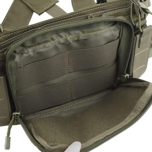 Camouflage Tactical Vest Airsoft Ammo Chest Rig 5.56 9mm Magazine Carrier Combat Tactical Military