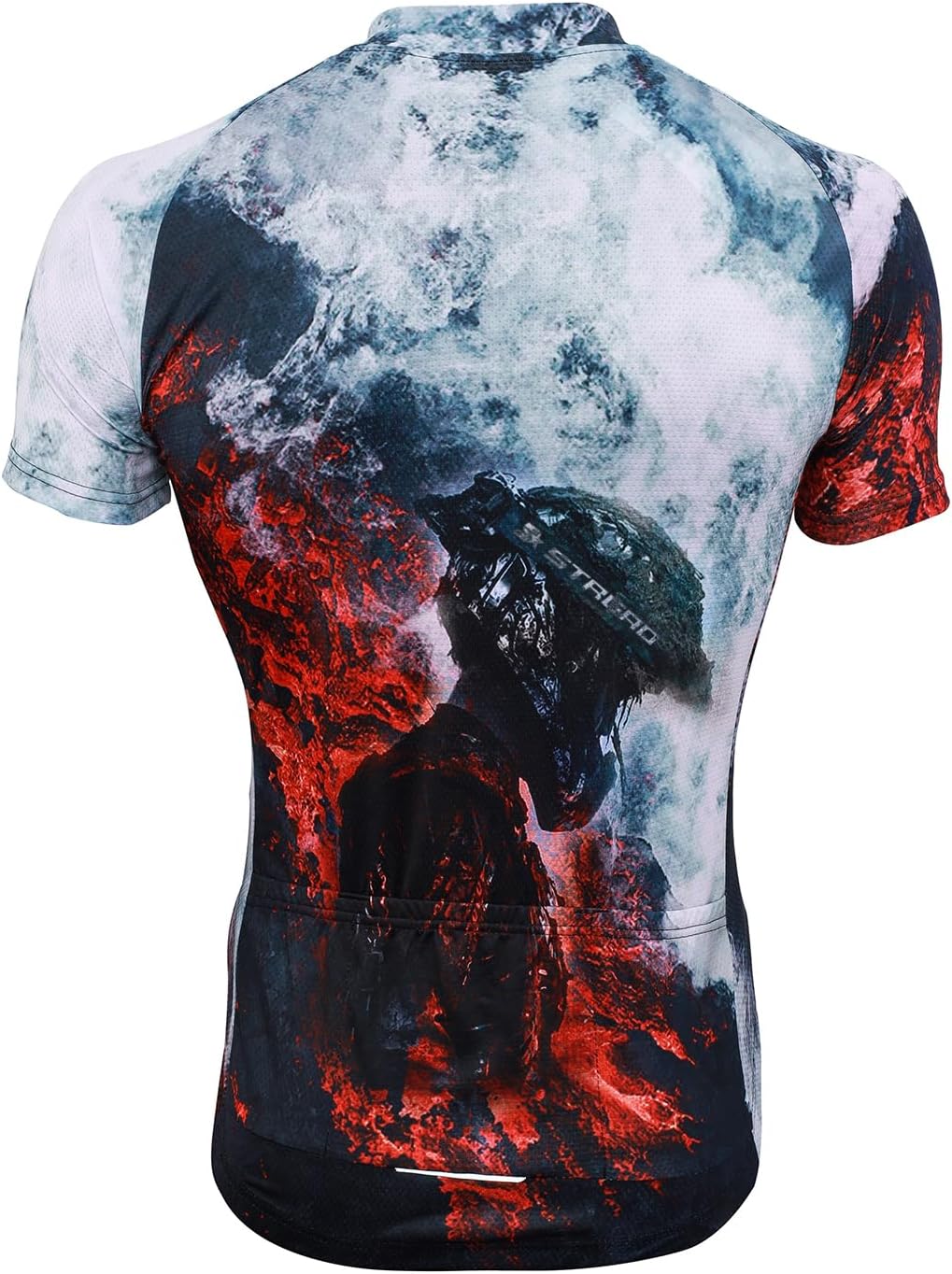 Strgao Men's Cycling Jersey Bike Short Sleeve Shirt