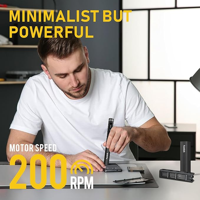 Mini Electric Screwdriver Set,Cordless screwdriver rechargeable,power screwdriver,destornillador eléctrico,Magnetic Bits,5 Torque,LED Display, Electric Screwdriver for Phone PS5 Laptop Watch