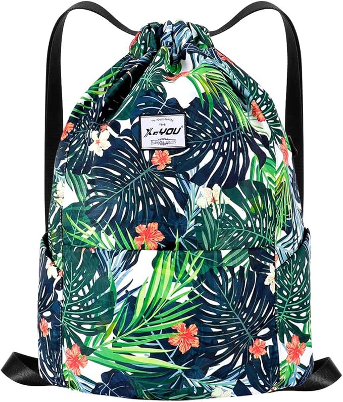 XEYOU Drawstring Sports Backpack Lightweight Gym Yoga Sackpack Shoulder Rucksack Casual Outdoor Daypack for Women and Men