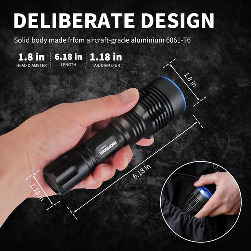 SAOPRKLER Stalker-Z2 Green Light for Hunting Flashlight Predator Light Kit,Spotlight Torch for Hog Hunting Accessories,Boar,Coyote Hunt Gear,Hunter Gift for Mens