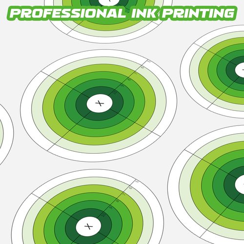 Highwild 23X35 Inch Bullseye Paper Target for Shooting Range Training - 5 Unique Patterns, Suitable for Pistols, Rifles, Airguns - Practice and Improve Your Aim (20 Pack)