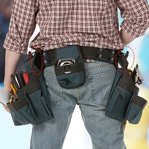 WY LIGHTING LEVEL 6 Pcs Duty Belt Keepers Police Security Belt Keeper with Double Snaps, Stays Holders Equipment Accessories Fixing Security Police Belts Law Enforcement Accessories Duty Belts Holder